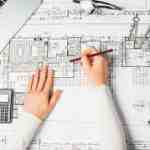 گزارش کارآموزی دفتر فنی مهندس گلچین با موضوع نقشه کشی ساختمان